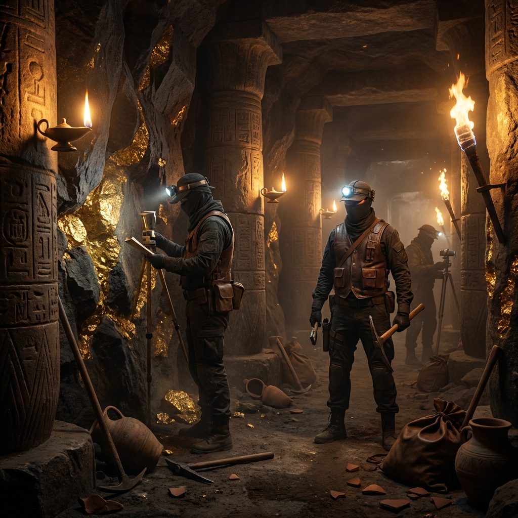 The Pharaoh's Hoard: How Ancient Egypt Mined the Nubian Desert